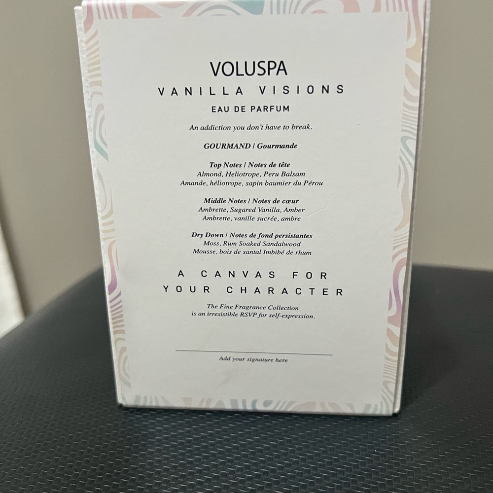 Voluspa Vanilla Visions Perfume - Picture 3 of 7